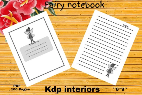 Download Fairy Theme Notebook Interiors - Fairy theme Collection