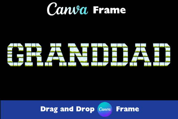 Download Granddad Canva Frame Photo Collage - Premium Resources